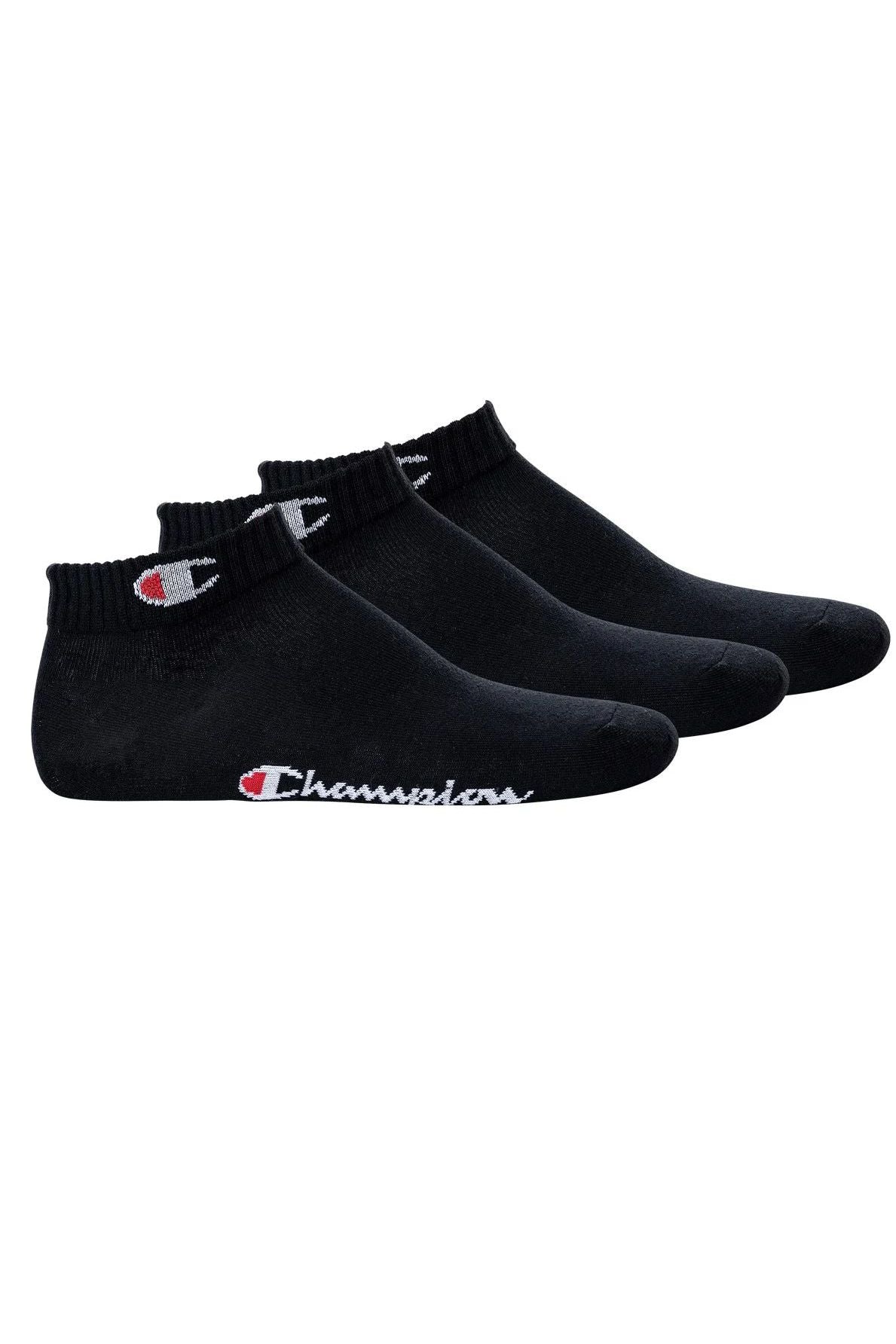 Champion Quarter Socken Model U24559 3-er Pack Schwarz