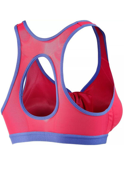 Shock Absorber Modell: 336002- Sport-BH Front Zip Pink-Blau