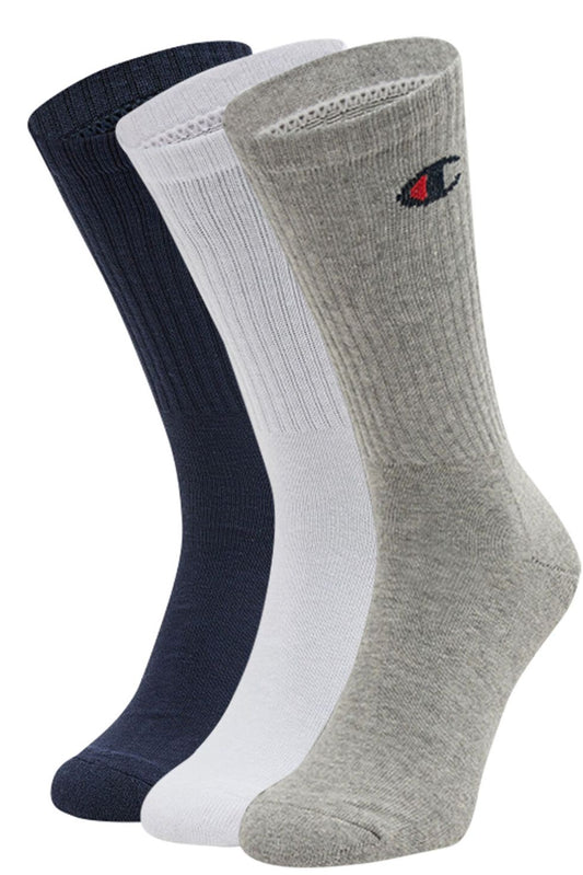 Champion Crew Socken Model U24558 3-er Pack Navy/Weiß/Grau