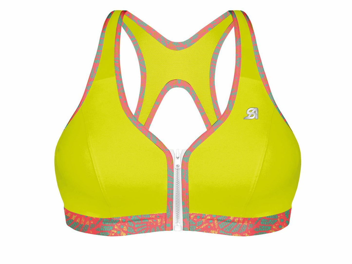 Shock Absorber Modell: 336002- Sport-BH Front Zip Limette