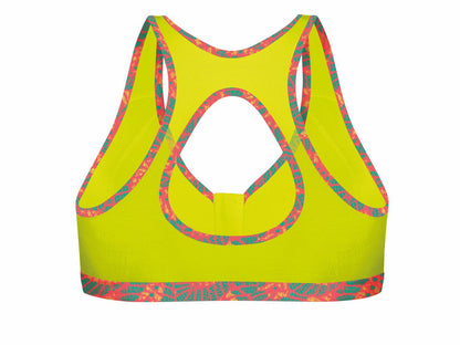 Shock Absorber Modell: 336002- Sport-BH Front Zip Limette