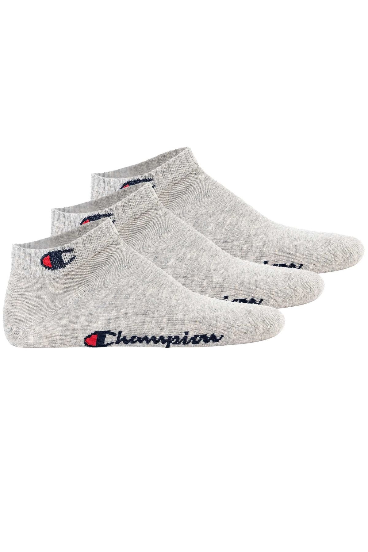 Champion Quarter Socken Model U24559 3-er Pack Grau