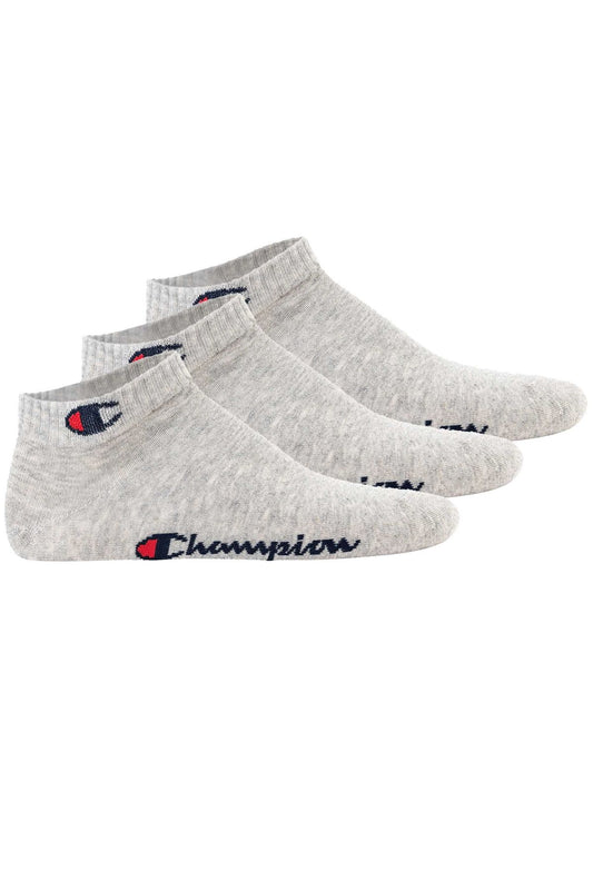 Champion Quarter Socken Model U24559 3-er Pack Grau